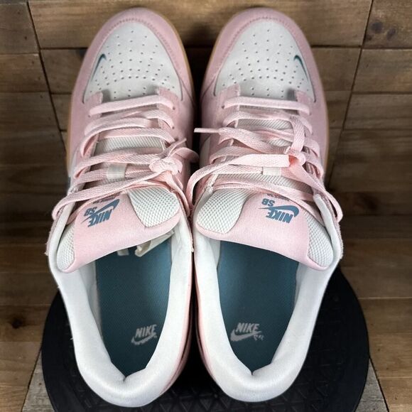 Nike SB Force 58 Pink Bloom Teal Gum Men's Size 13 Custom DV5477-600 Sneakers - Picture 5 of 10